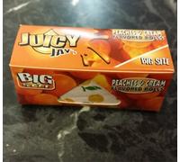 3 x Juicy Jay's Flavoured Paper Rolls Big Size Approx. 5 Meters each (Peaches & Cream)