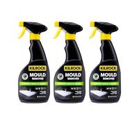3 x Kilrock Mould Remover Spray 500ml Fast Acting Cleaner for Black Mould on Bathroom Tiles Grout Silicone Seals and Walls Powerful Formula for Household Surface Cleaning