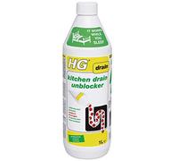 3 X Kitchen Drain Unblocker 1L - a Natural Kitchen Drain unblocker which is Safe for All drains and Septic Tanks