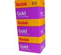 Kodak GOLD 200 GB135-36 Triple Pack