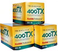 3 x KODAK TRI-X 400 35mm 36exp Cheap Black & White Film - DATED 2028 - POST FREE