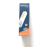 3 X Kosnic G9 led 2w Watt KLED02CPL/G9-N30 Warm White 200 Lumen 25W Halogen Equivalent Instant Full Start 3000K Non DIMMABLE