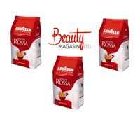 3 x Lavazza Qualita Rossa Coffee Beans 1 kg (Pack of 3)