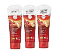 3 x LAVERA ORGANIC POMEGRANATE COLOUR & SHINE CONDITIONER 200 ML - VEGAN BARGAIN