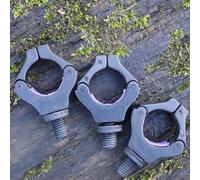 3 x Lidsters Rod Rests Secure Rod Back Butt Rest Carp Fishing (3 x Purple)