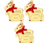 3 x Lindt Chocolate Reindeer 100G - Ideal Christmas Chocolate Gift For Kids