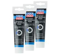 3 x Liqui Moly Brake Pad Anti Squeal Fitting Paste 100g Tube 3077