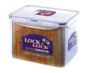 3 X Lock & Lock 3.9 Litre Rectangular Container HPL829