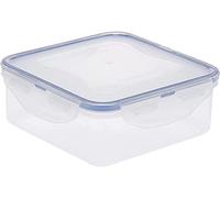 3 x Lock & Lock 870ml Square Food Container HPL823