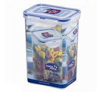 Locknlock Classic Clear Rectangular Plastic Reusable Airtight Food Storage Container 850Ml