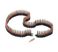 3 X Long Plastic Bullet Belt, Mens, One Size