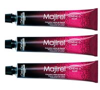 3 x Loreal Majirel 6.8 dark blond mocha cream hair colour, 50 ml