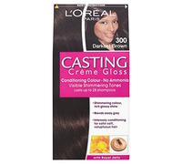 3 x L'Oreal Paris Casting Creme Gloss Conditioning Colour 300 Darkest Brown