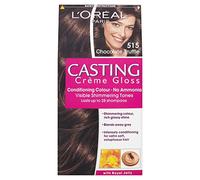 3 x L'Oreal Paris Casting Creme Gloss Conditioning Colour 515 Chocololate Truffle