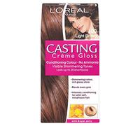 3 x L'Oreal Paris Casting Creme Gloss Conditioning Colour 600 Light Brown