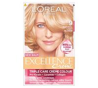 3 x L'Oreal Paris Excellence Creme Triple Care Crème Colour 9 Natural Light Blonde