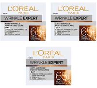 3 x L'OREAL Wrinkle Expert 65+ Day Cream (50ml) £9.65/unit.Pharmacy Stock