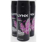 3 x Lynx 48 hrs Deodorant Body Spray 150ml - Excite