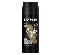 3 X LYNX GOLD OUD WOOD & DARK VANILLA DEODORANT BODYSPRAY 150ML