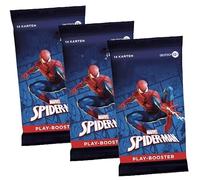 3 x Magic Marvel's Spider-Man Play Booster (EN) | English Cards | Spider-Verse Crossover | Includes HeartGlobal Shipping Protection