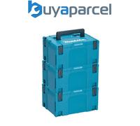 3 x Makita MAKPAC Stacking Connector Tool Case Systainer TYPE 3 396 X 296 X 210