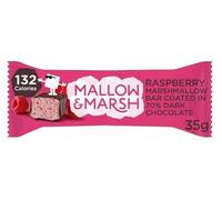 3 x Mallow & Marsh Raspberry Marshmallow & Dark Chocolate 35G Delicious Tasty And Twisty Treat Gift Hamper For Birthday,Christmas Sold By Kidzbuzz