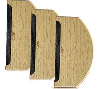 3 x Manual Portable Comb Lint Remover Tool for Clothes Sweater Wool Bobble De-Pilling Wooden Fuzz Fabric Pill Knitwear Cashmere Wool Coats Pants Garments Clothing Pet Hair Fluff Pilling carpet scraper