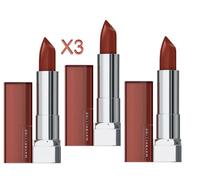 3 X Maybelline New York Color Sensational The Creams 122 Brick Beat