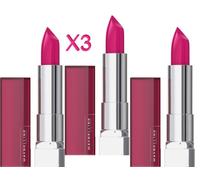 3 X Maybelline New York Color Sensational The Creams 266 Pink Thrill