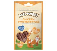 3 x Meowee! Cat Treats - 2 + 1 Free! * - Chicken Twister Sticks (3 x 31g)