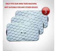 3 x MINI TENS REPLACEMENT STUD ELECTRODE PADS For Mini Tens HT-329L4
