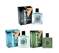 3 x Mix Denim 100ml Aftershave Aqua, Musk and Black Brand New Free P&P