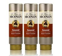 3 x Monin caramel sauce 500 ml - caramel flavoured Sauce