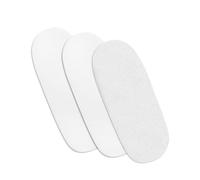 3 x Moses Basket Fitted Sheets | 100% Cotton Fitted Sheets (2 Pack) and 1 Waterproof Mattress Protector | Ultra Soft and Breathable Sheet (White, 75 x 30 cm)