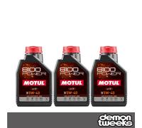 Motul 8100 Power engine 1L oil Fully Synthetic 5W40 API ESTER Technology