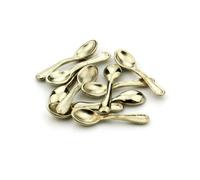 3 x MyTinyWorld Dolls House Miniature Highly Detailed Metal Spoons