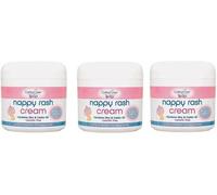 3 x Nappy Rash Cream 200ml - Zinc Oxide & Castor Oil Formula, Lanolin-Free, Hypoallergenic, Vitamin E Enriched, Gentle Skin Protection for Babies | SterlingSquare