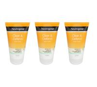 3 x Neutrogena Clear & Defend Wash-Mask 150ml