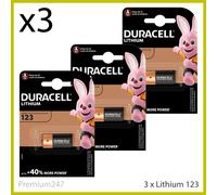 Duracell Ultra M3 3v Lithium Lithium 3V non-rechargeable battery