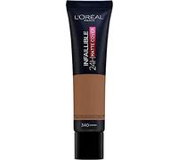 3 x New L'Oreal Infallible 24H Matte Cover Foundation 30ml - 340 Copper