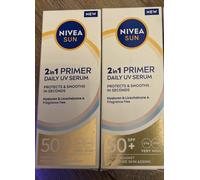 NIVEA SUN UV Face 2in1 Daily Primer Face Serum SPF50+ 30ml