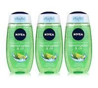 3 x Nivea Women Lemongrass & Oil Shower Gel 250 ml