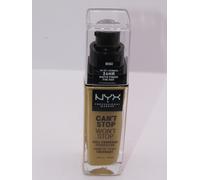 3 X NYX CAN'T STOP WON'T STOP 24HR FULL COVERAGE FOUNDATION 30ML - CHOOSE SHADE