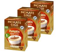 3 X Official Mokate Gold Pumpkin Spice Latte Instant Coffee Sachets | pumpkin spice coffee, Halloween hot drink, winter hot drink | 3 Packs x 8 Sachets (24 Sachets) pumpkin spice syrup