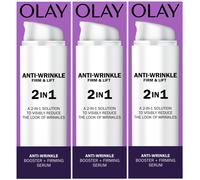 3 X Olay Anti-Wrinkle Booster Firm And Lift 2 in 1 Firming Serum - 50 ml