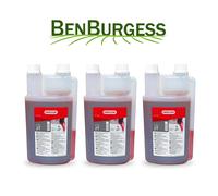 3 X Oregon 2-Stroke Engine Oil Partly Synthetic Mineral Oil Stihl HP Husqvarna