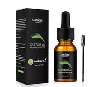 3 x Organic Castor Oil - 10 ml - 100% Pure and Natural - Premium Grade Oil for Hair Growth, Eyelashes and Eyebrows - Carrier Oil - Hair and Body Oil