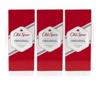 3 x Original After Shave Lotion for Men 100ml Each Old Spice