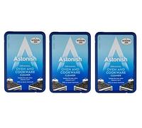 3 X Oven & Cookware Cleaner Cleaning Paste Enamel Ceramic Upvc Metal 150g