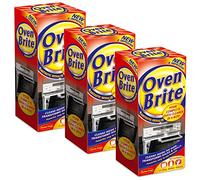 3 x Oven Racks Grill Cleaner Kit Liquid 500ml Pair of Gloves Bag Easy to Use Set